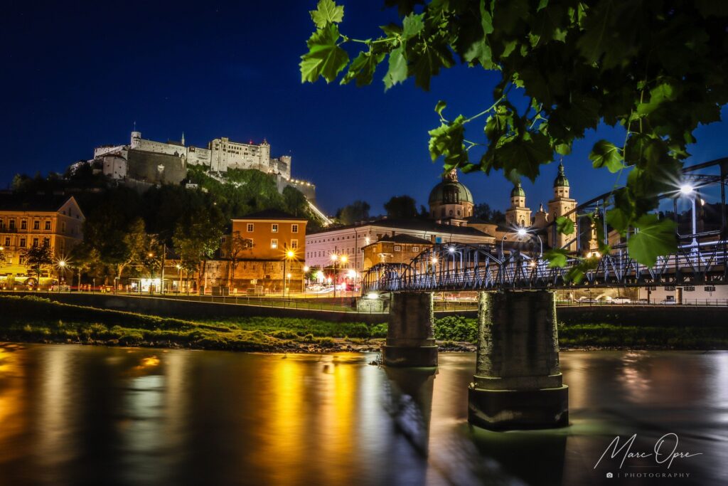 Salzburg bei Nacht