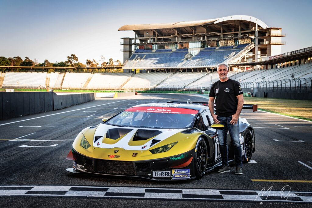 Michael Golz mit Lamborghini Huracán GT3 Evo